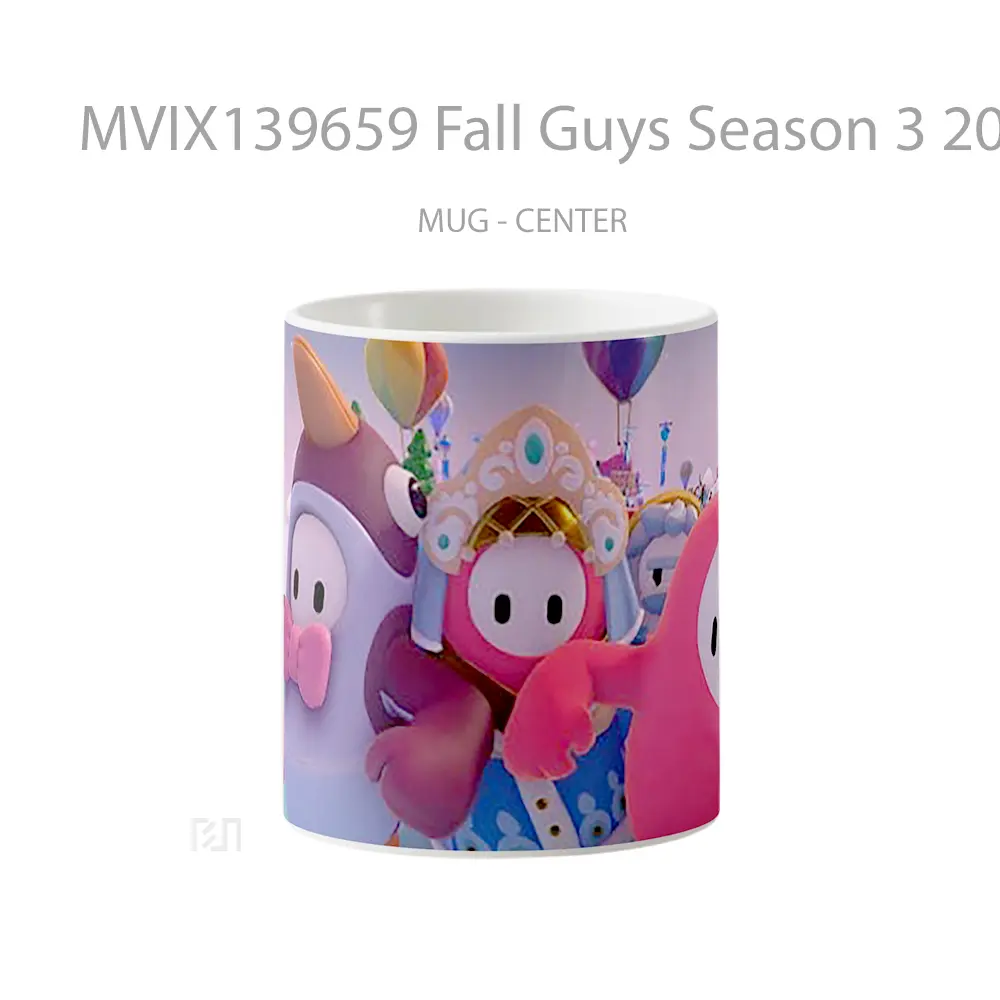 Mug Fall Guys Season 3 2020 Gelas Keramik Unik