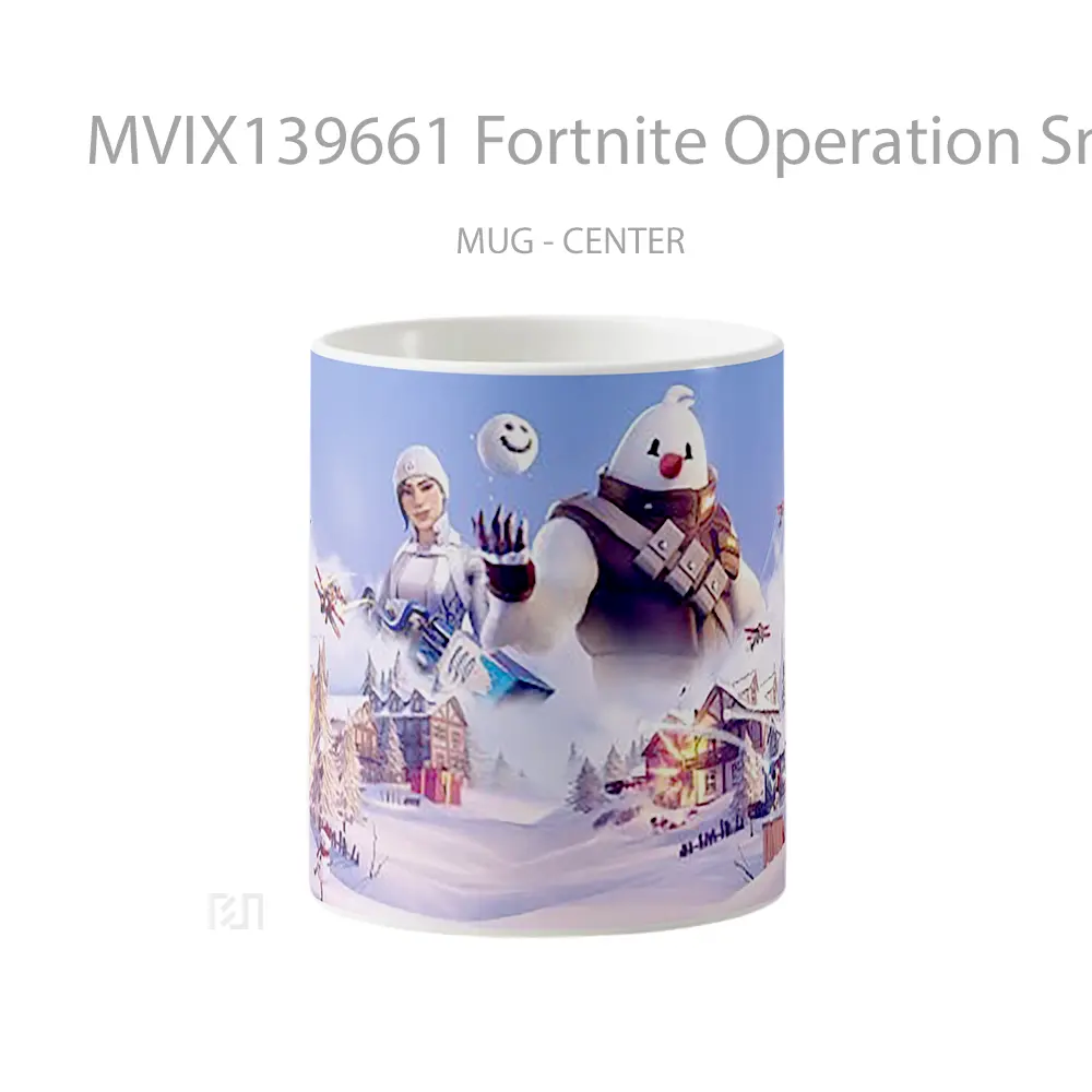 Mug Fortnite Operation Snowdown Cangkir Gamer