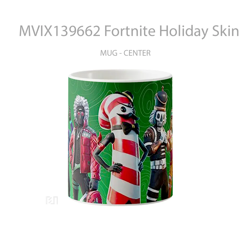 Mug Fortnite Holiday Skins Cangkir Gamer