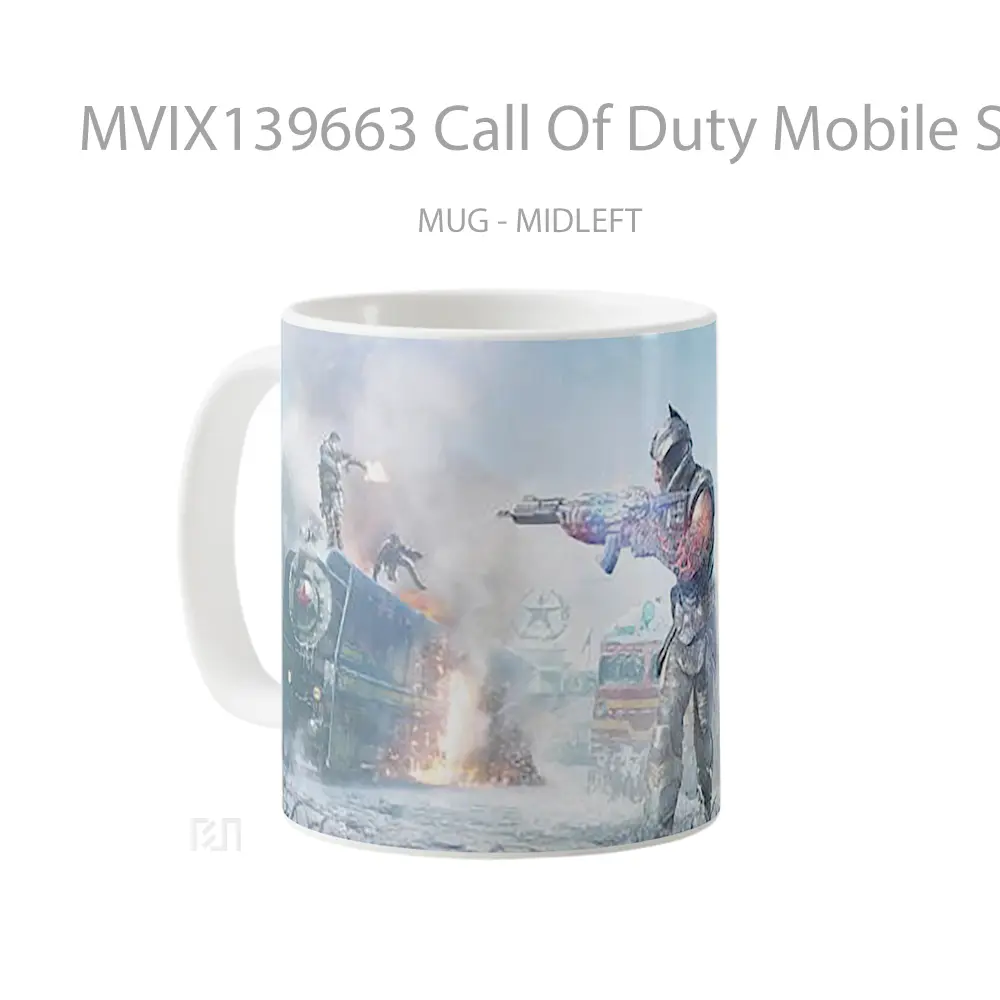 Mug Call Of Duty Mobile Season 13 Cangkir Gamer - All-side / Desain