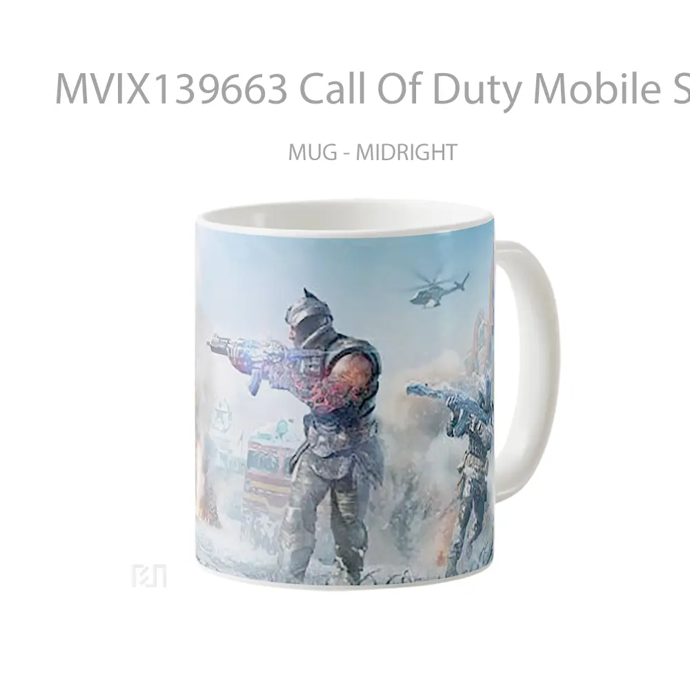 Mug Call Of Duty Mobile Season 13 Cangkir Gamer - All-side / Desain