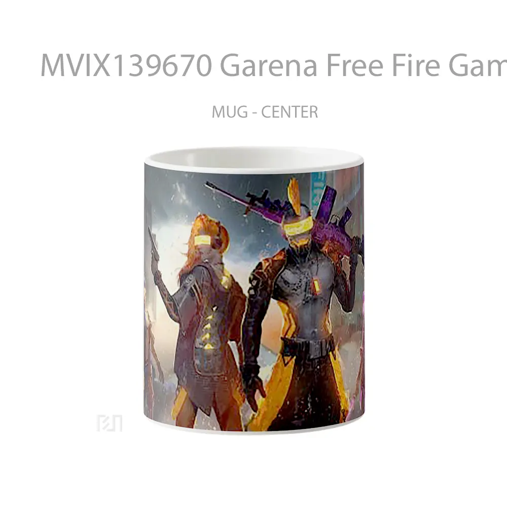 Mug Garena Free Fire Game Cangkir Gamer