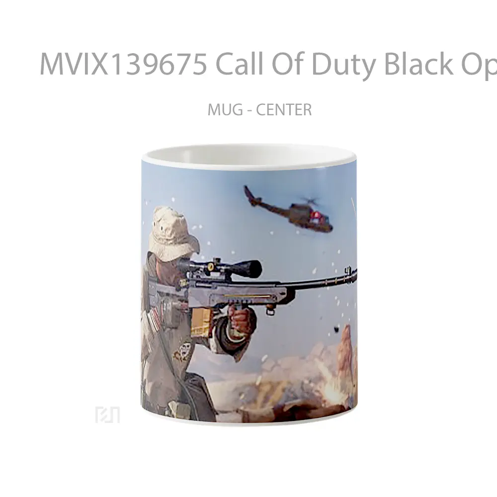 Mug Call Of Duty Black Ops Cold War Sniper Cangkir Gamer
