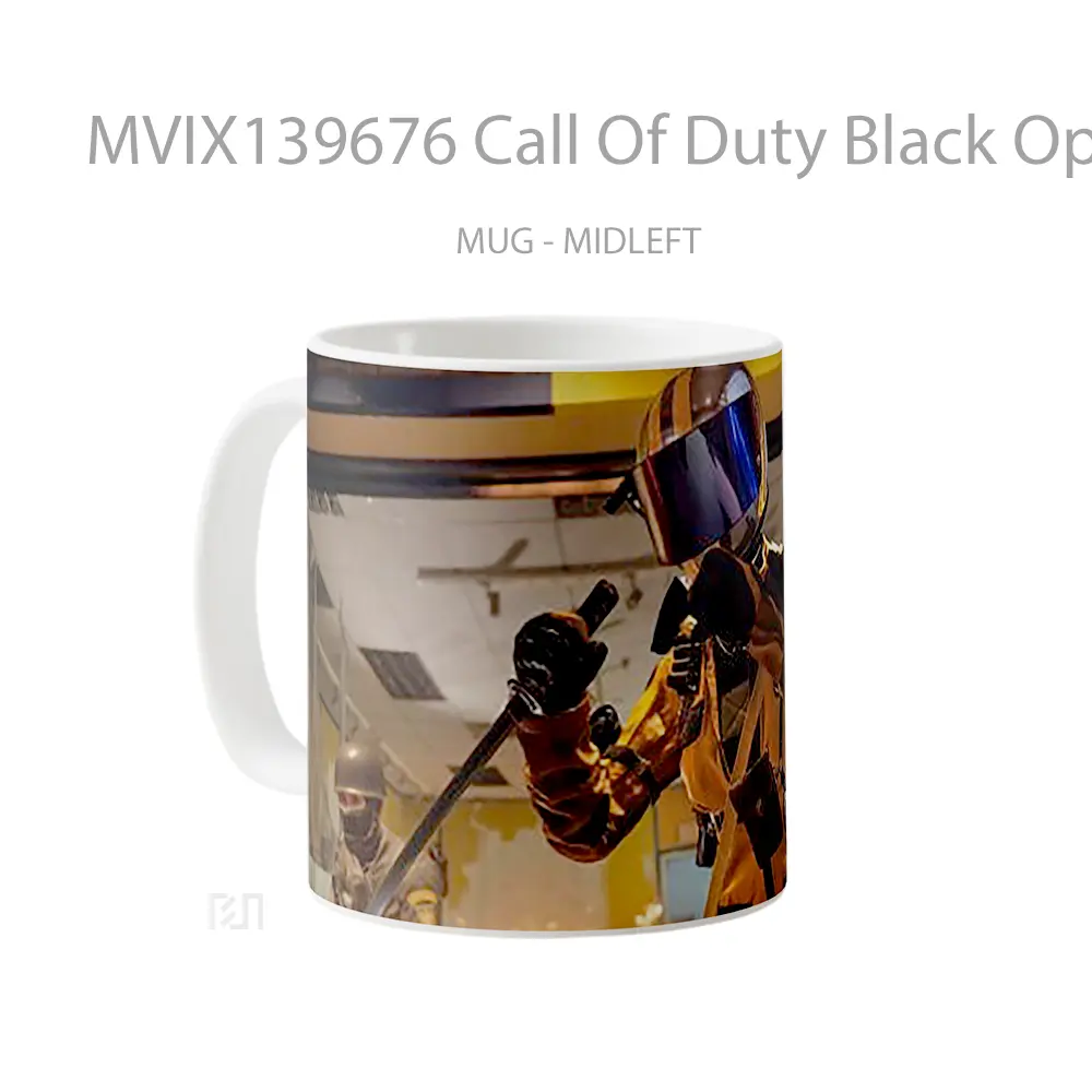 Mug Call Of Duty Black Ops Cold War Cangkir Gamer - All-side / Desain