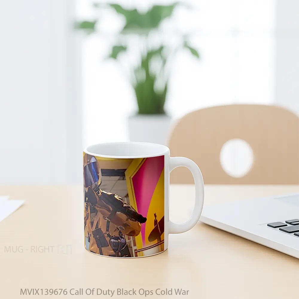 Mug Call Of Duty Black Ops Cold War Cangkir Gamer - All-side / Desain