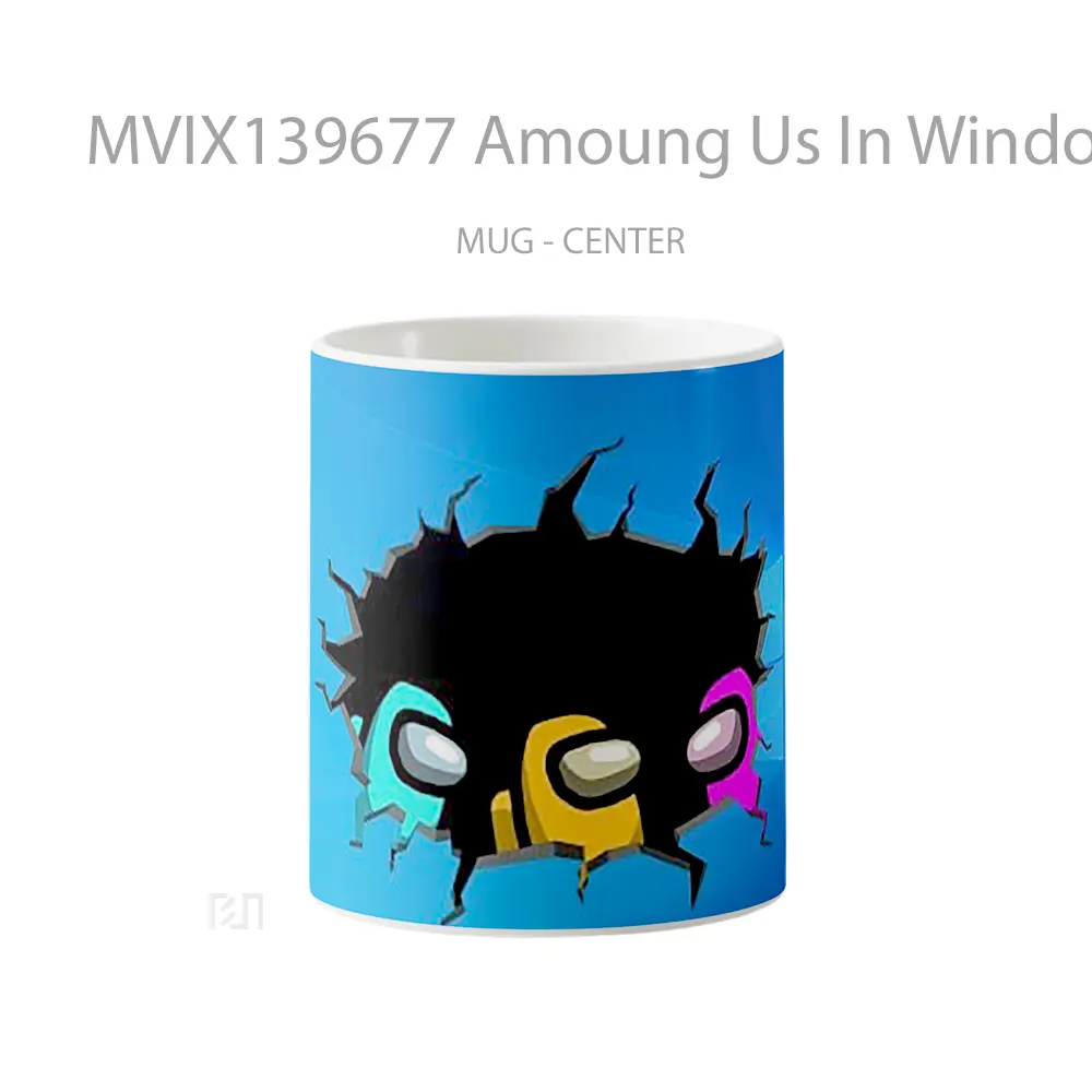 Mug Amoung Us In Windows Wallpaper Gelas Keramik Unik