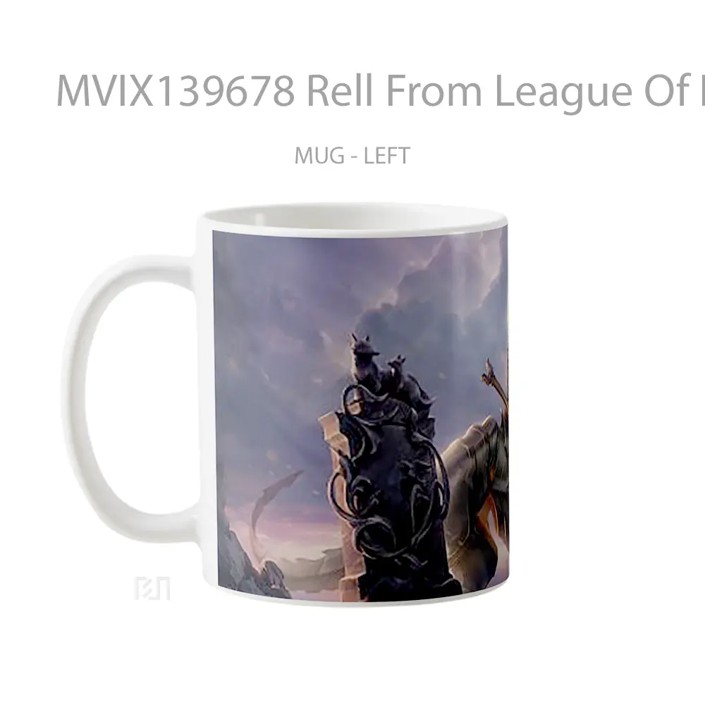 Mug Rell From League Of Legends Cangkir Gamer - All-side / Desain