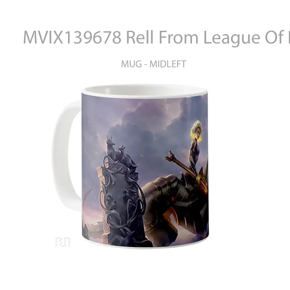 Mug Rell From League Of Legends Cangkir Gamer - All-side / Desain