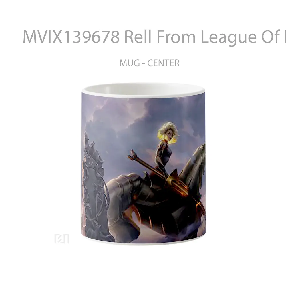 Mug Rell From League Of Legends Cangkir Gamer
