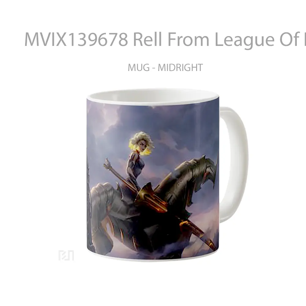 Mug Rell From League Of Legends Cangkir Gamer - All-side / Desain