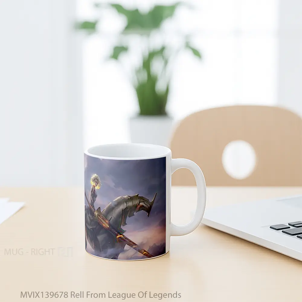 Mug Rell From League Of Legends Cangkir Gamer - All-side / Desain