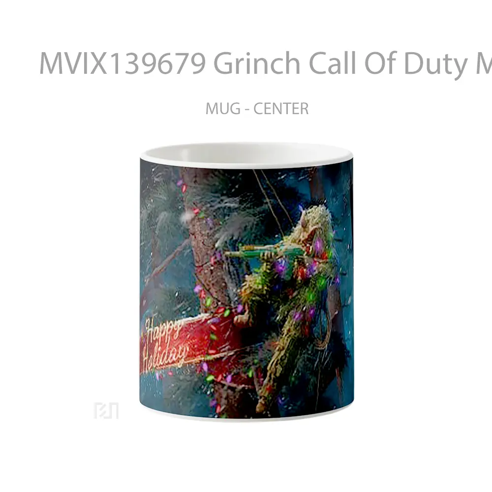 Mug Grinch Call Of Duty Mobile Cangkir Gamer