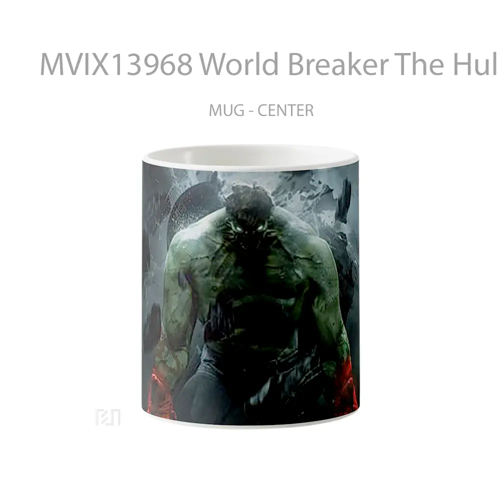 Mug World Breaker The Hulk Gelas Superhero