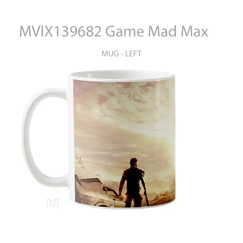 Mug Game Mad Max Cangkir Gamer - All-side / Desain