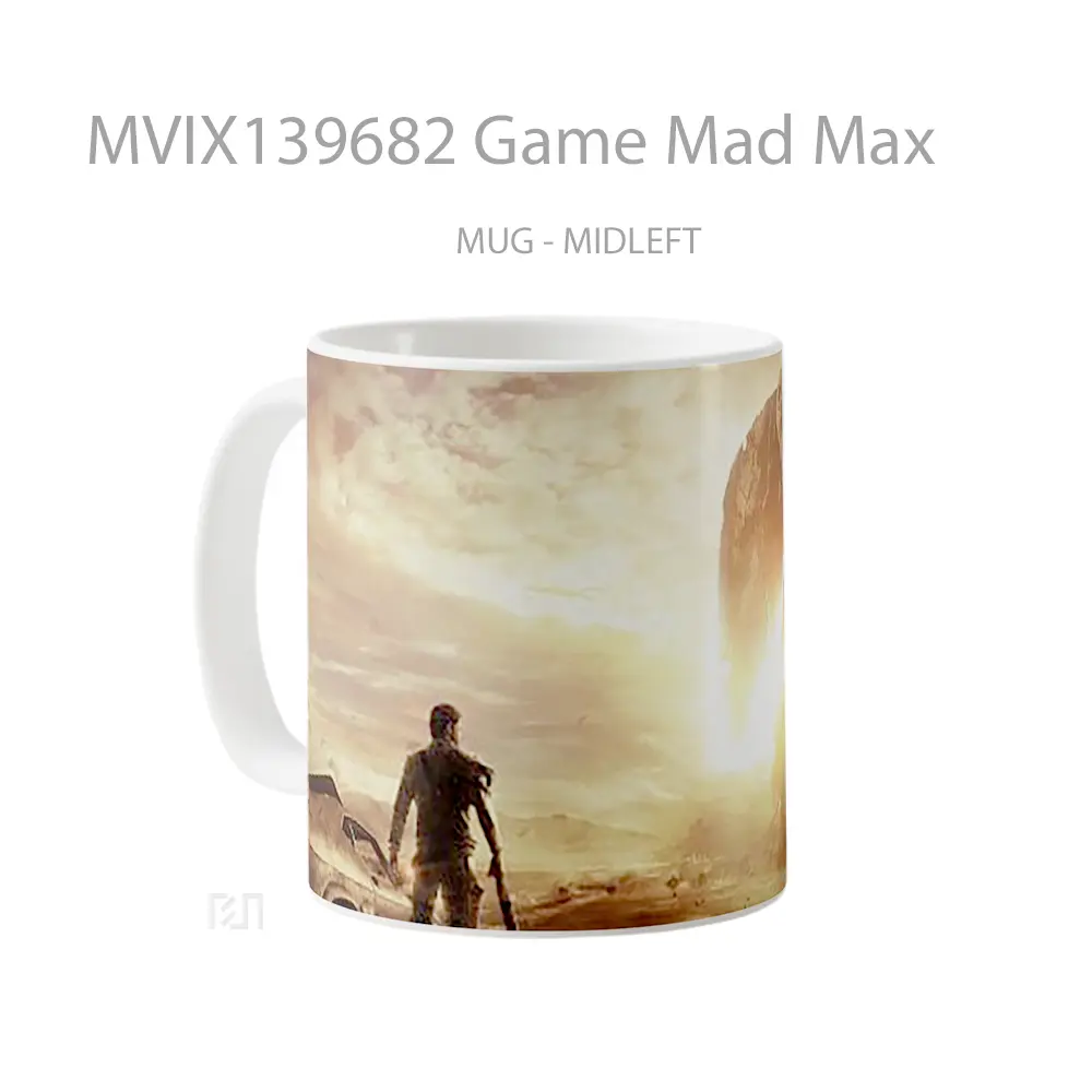 Mug Game Mad Max Cangkir Gamer - All-side / Desain