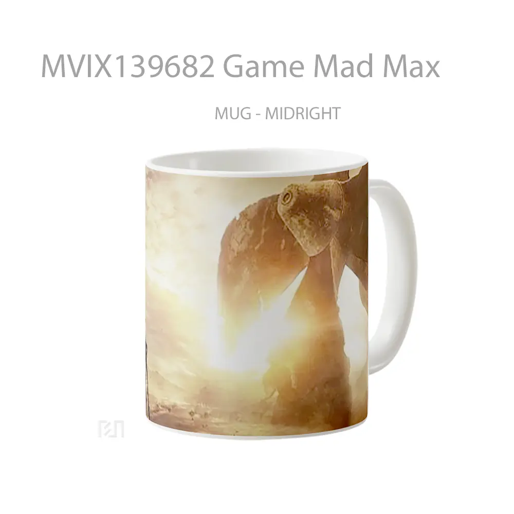 Mug Game Mad Max Cangkir Gamer - All-side / Desain