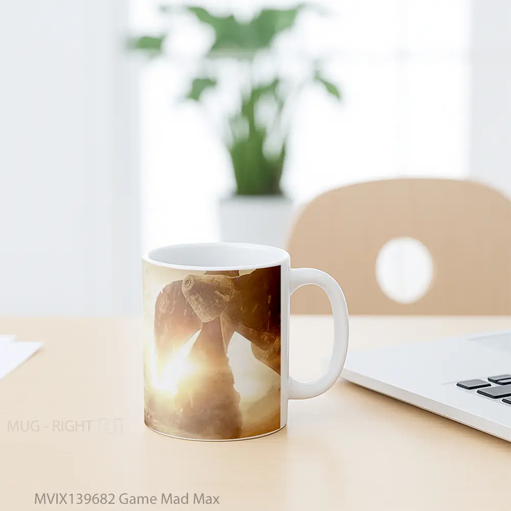Mug Game Mad Max Cangkir Gamer - All-side / Desain