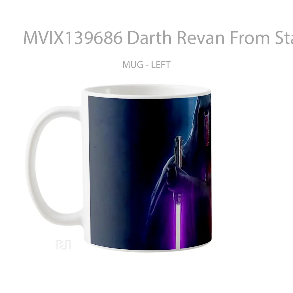 Mug Darth Revan From Star Wars Gelas Star Wars - All-side / Desain