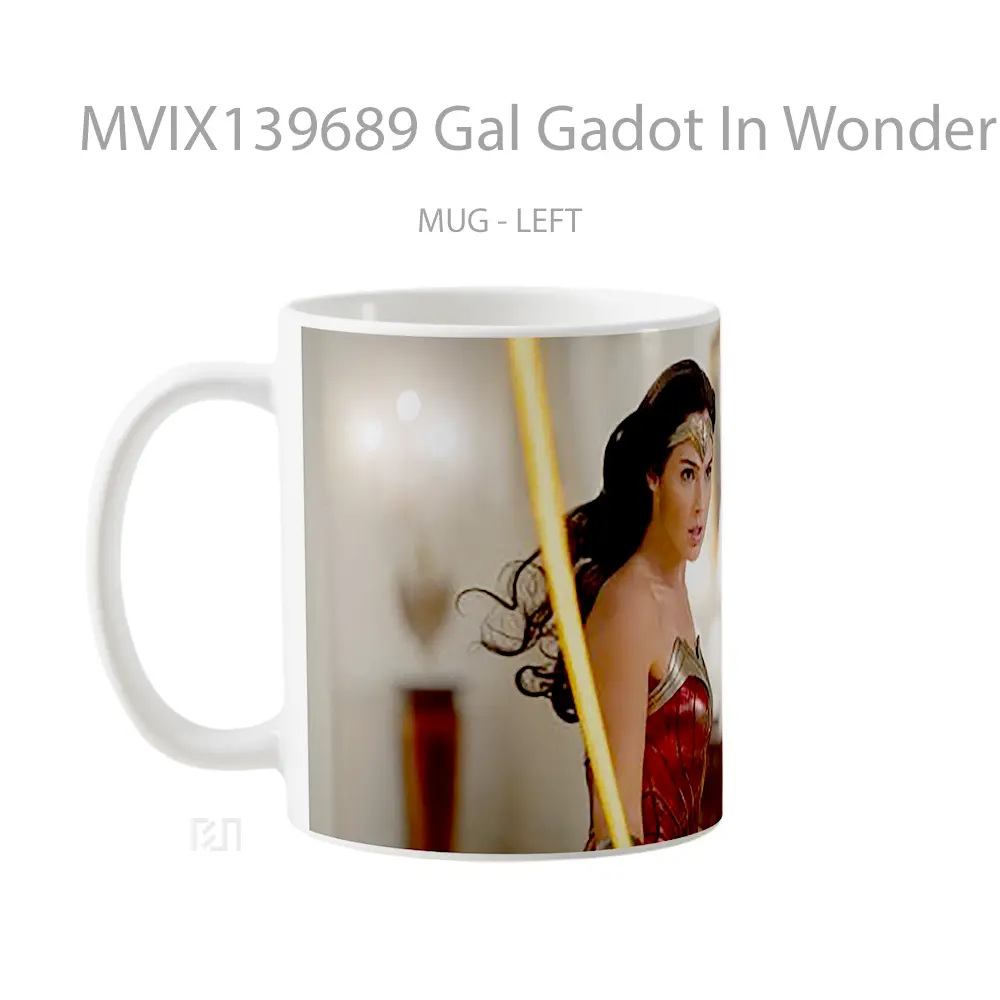 Mug Gal Gadot In Wonder Woman 1964 Gelas Superhero - All-side / Desain