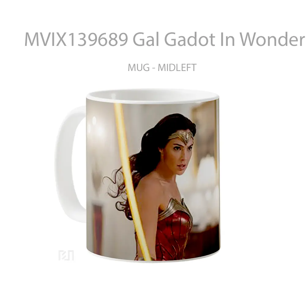 Mug Gal Gadot In Wonder Woman 1964 Gelas Superhero - All-side / Desain