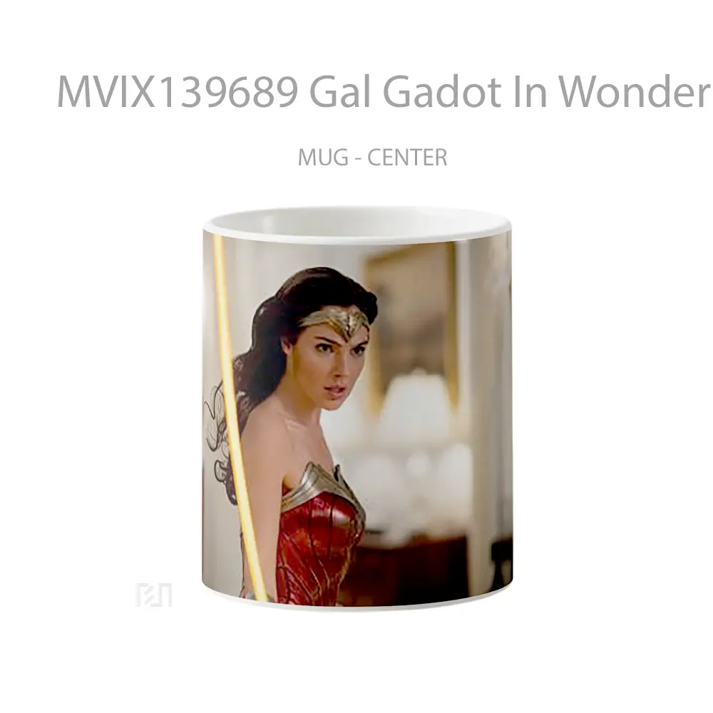 Mug Gal Gadot In Wonder Woman 1964 Gelas Superhero