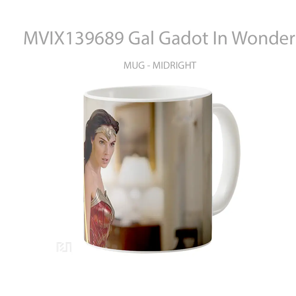Mug Gal Gadot In Wonder Woman 1964 Gelas Superhero - All-side / Desain
