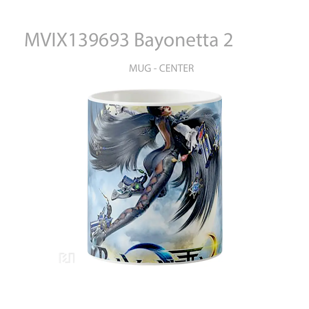 Mug Bayonetta 2 Gelas Keramik Unik