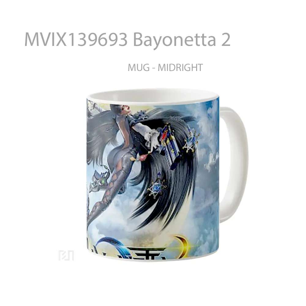 Mug Bayonetta 2 Gelas Keramik Unik - All-side / Desain