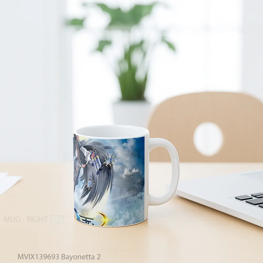 Mug Bayonetta 2 Gelas Keramik Unik - All-side / Desain