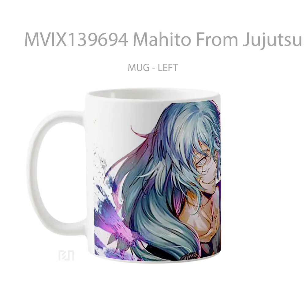 Mug Mahito From Jujutsu Kaisen V3 Gelas Keramik Unik - All-side / Desain