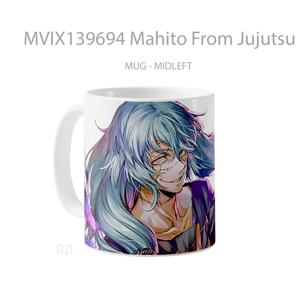 Mug Mahito From Jujutsu Kaisen V3 Gelas Keramik Unik - All-side / Desain