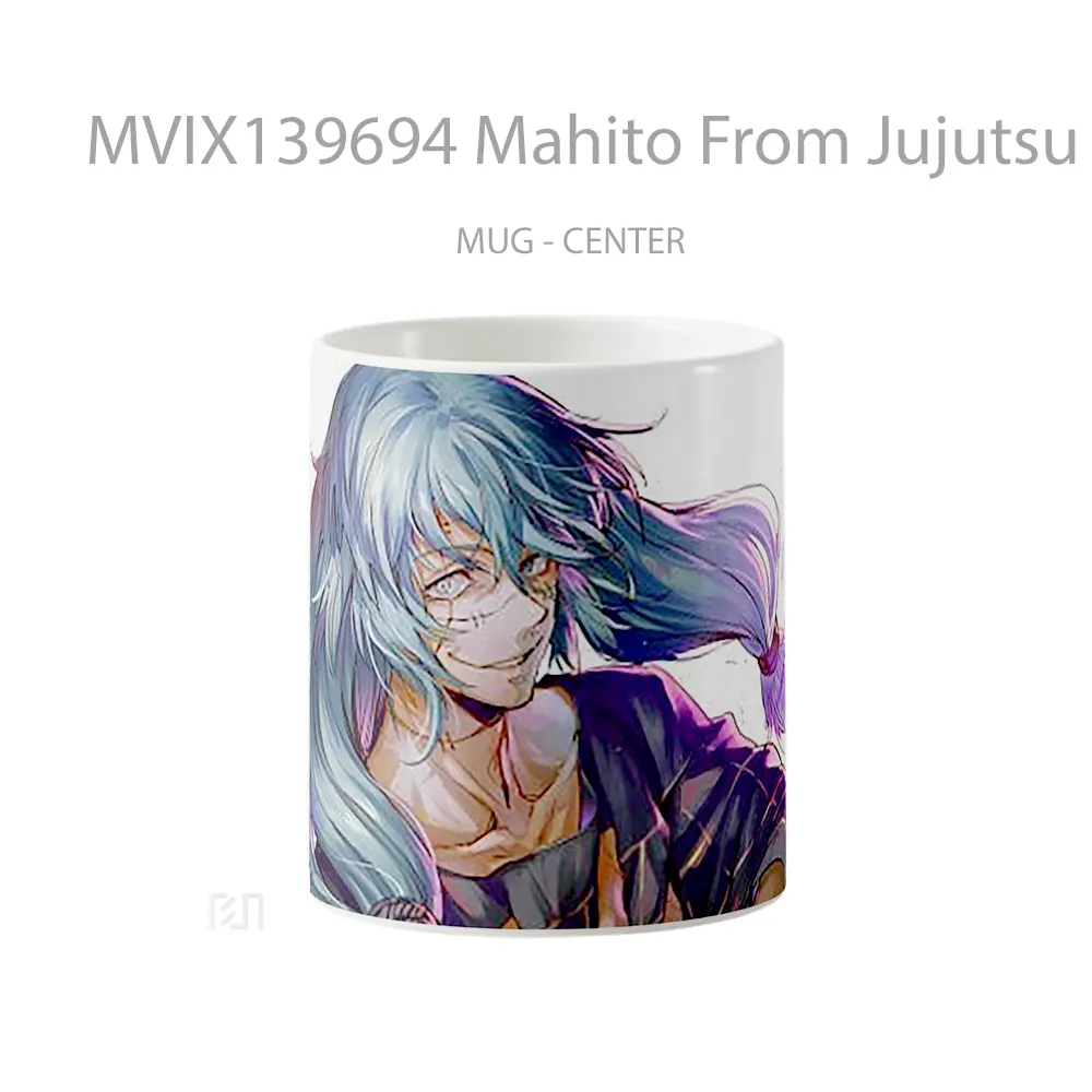 Mug Mahito From Jujutsu Kaisen V3 Gelas Keramik Unik
