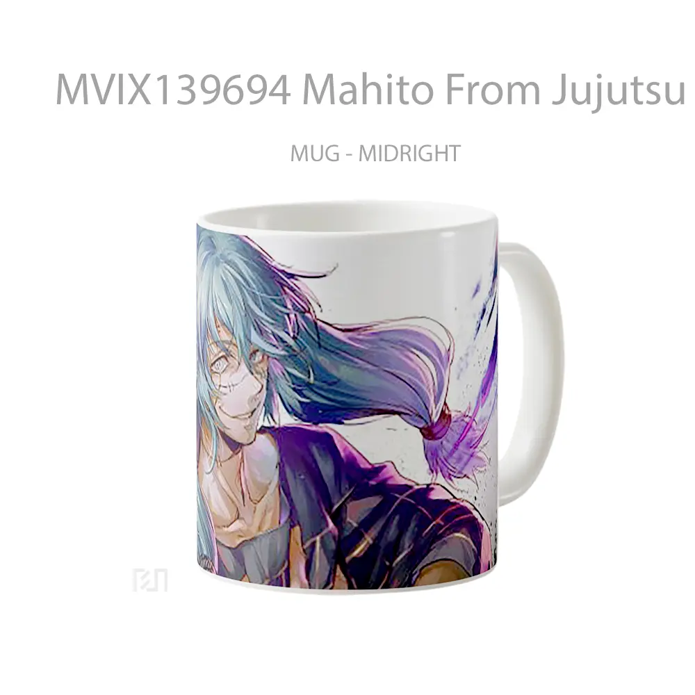 Mug Mahito From Jujutsu Kaisen V3 Gelas Keramik Unik - All-side / Desain