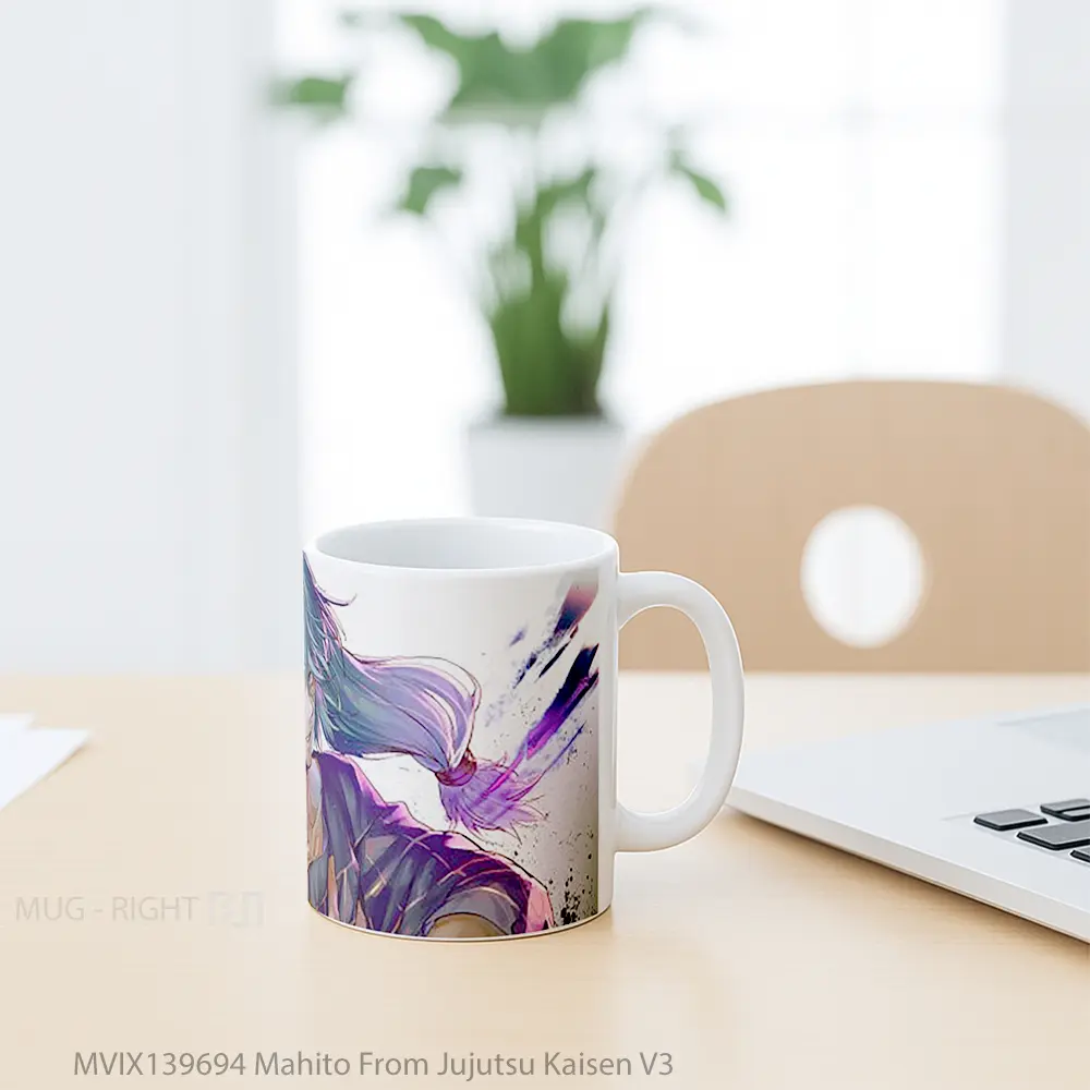 Mug Mahito From Jujutsu Kaisen V3 Gelas Keramik Unik - All-side / Desain