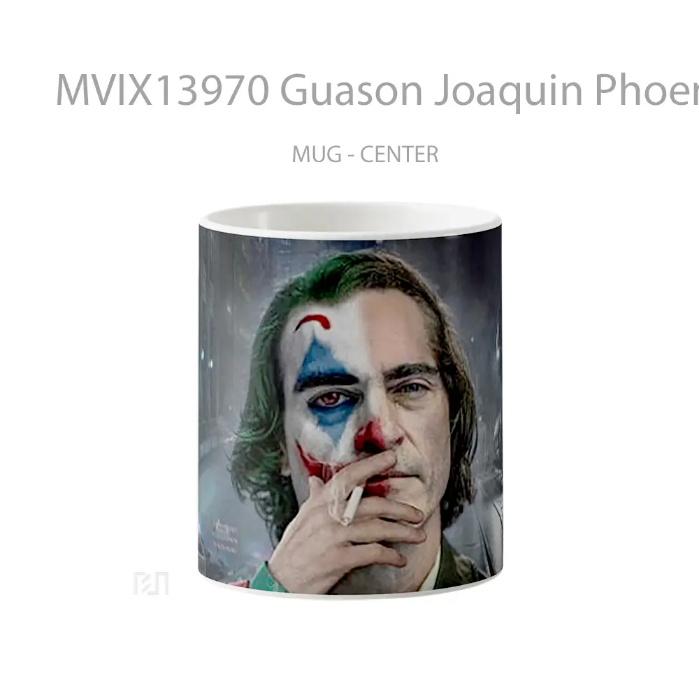Mug Guason Joaquin Phoenix Smoking Gelas Fantasi
