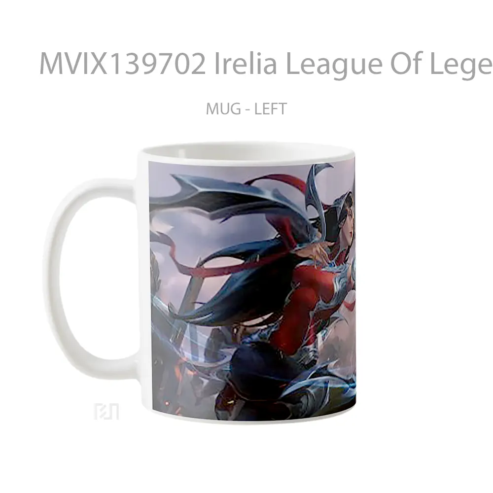 Mug Irelia League Of Legends V2 Cangkir Gamer - All-side / Desain