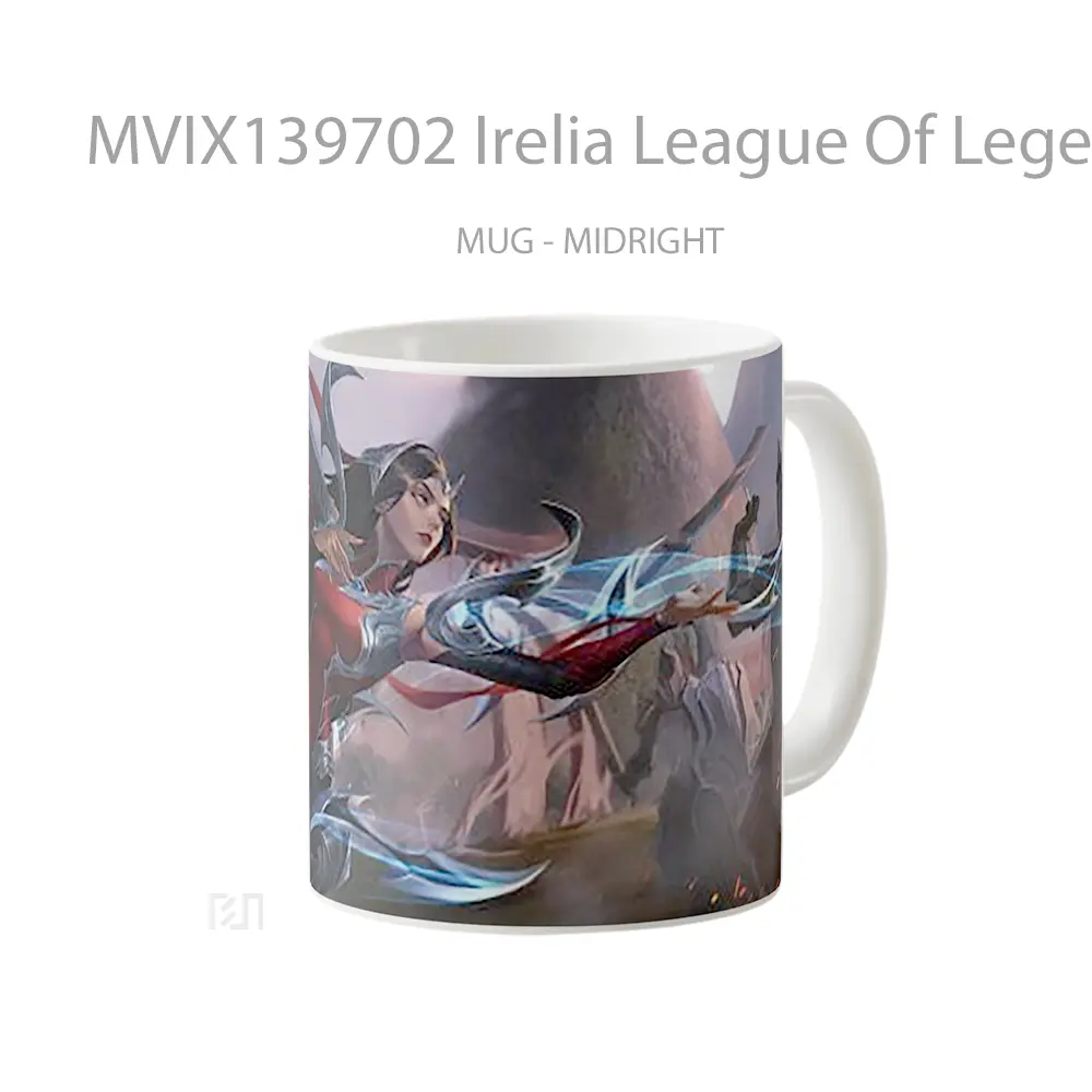 Mug Irelia League Of Legends V2 Cangkir Gamer - All-side / Desain