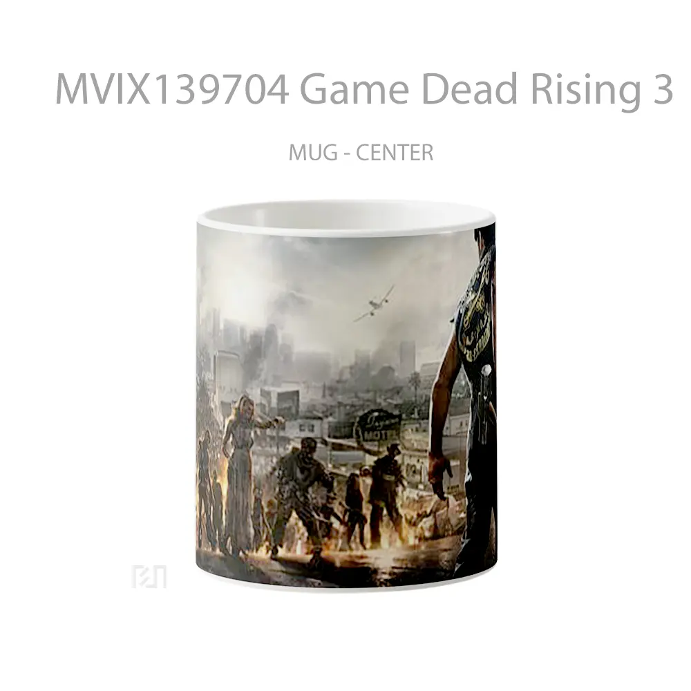 Mug Game Dead Rising 3 Cangkir Gamer