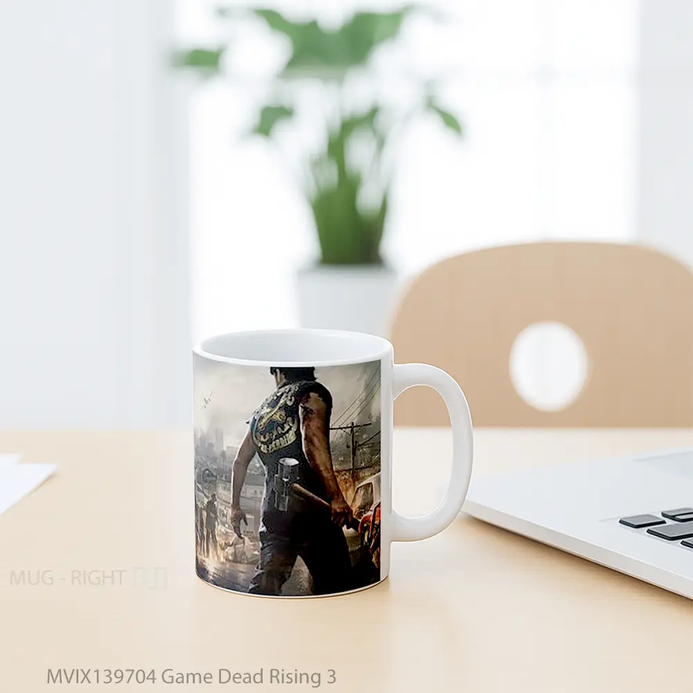 Mug Game Dead Rising 3 Cangkir Gamer - All-side / Desain