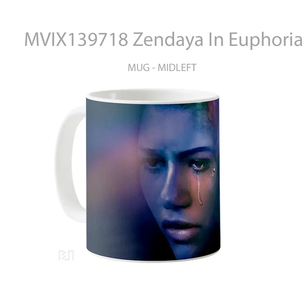 Mug Zendaya In Euphoria Gelas Selebriti - All-side / Desain