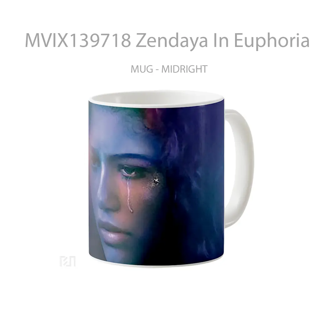 Mug Zendaya In Euphoria Gelas Selebriti - All-side / Desain