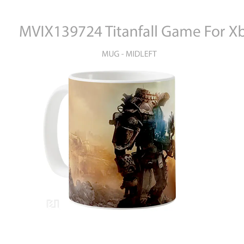Mug Titanfall Game For Xboxone Cangkir Gamer - All-side / Desain