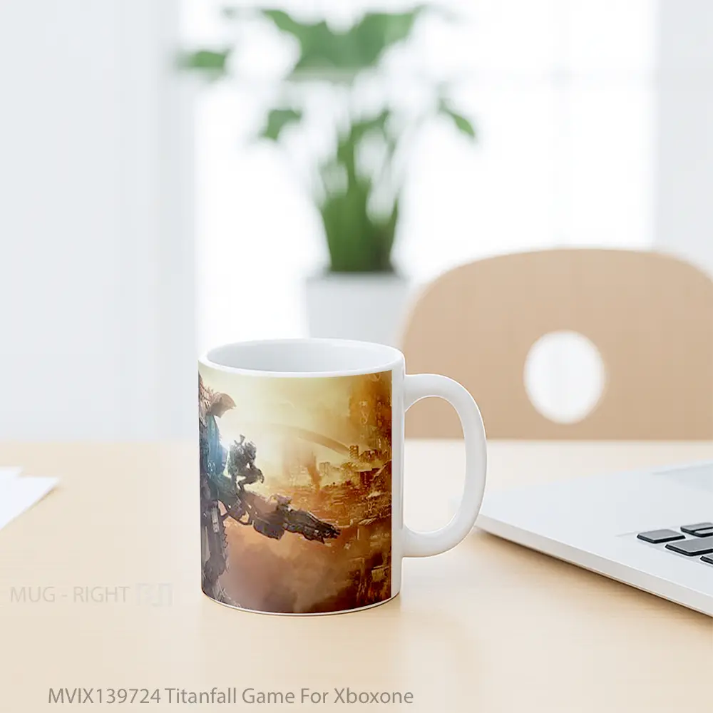 Mug Titanfall Game For Xboxone Cangkir Gamer - All-side / Desain