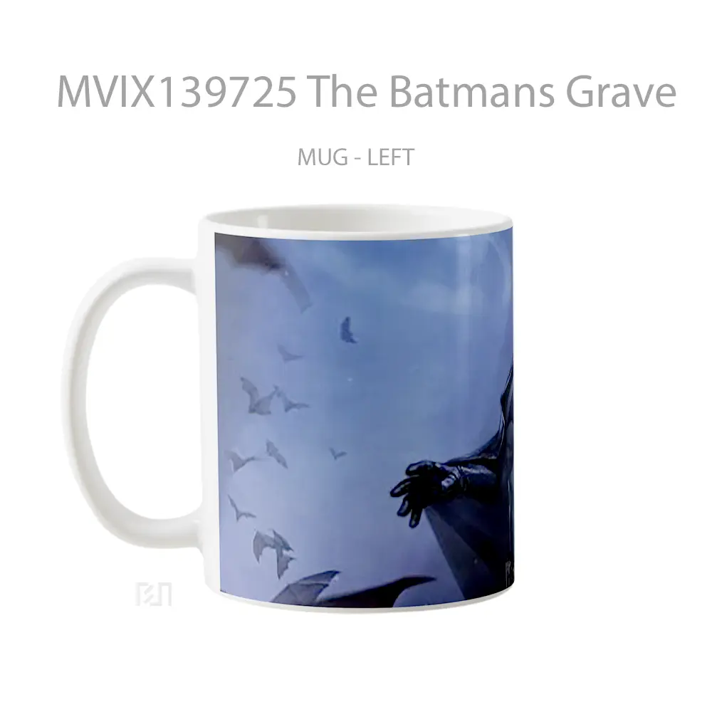 Mug The Batmans Grave Gelas Keramik Unik - All-side / Desain