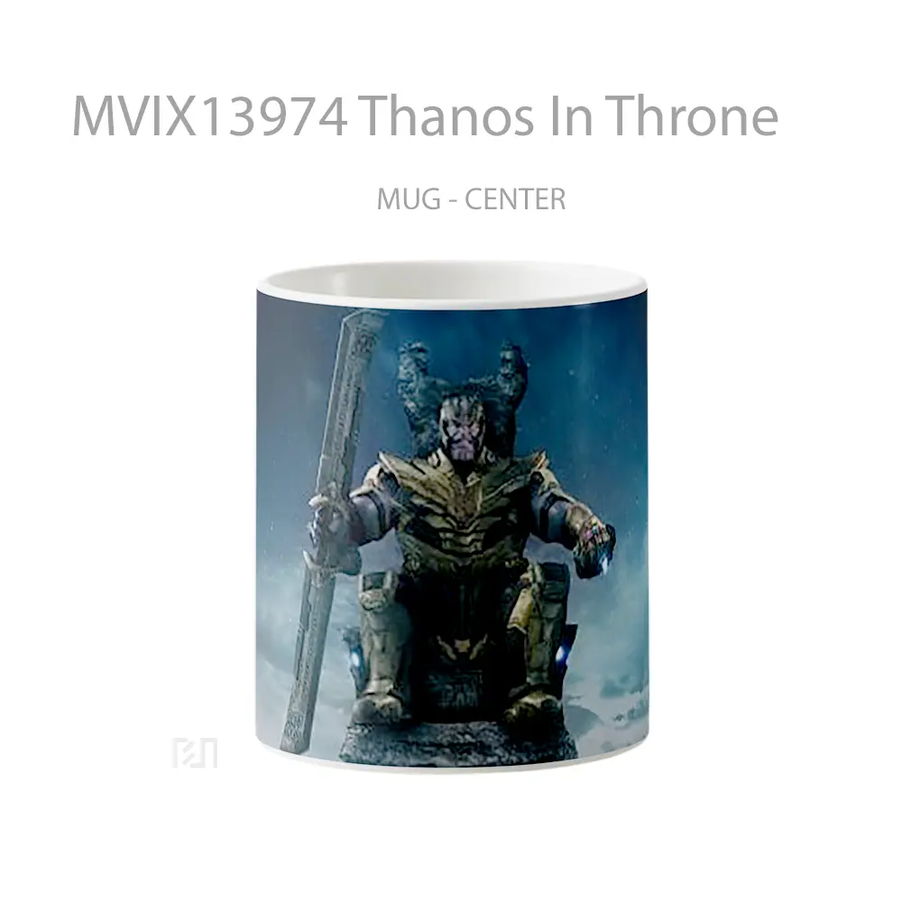 Mug Thanos In Throne Gelas Keramik Unik
