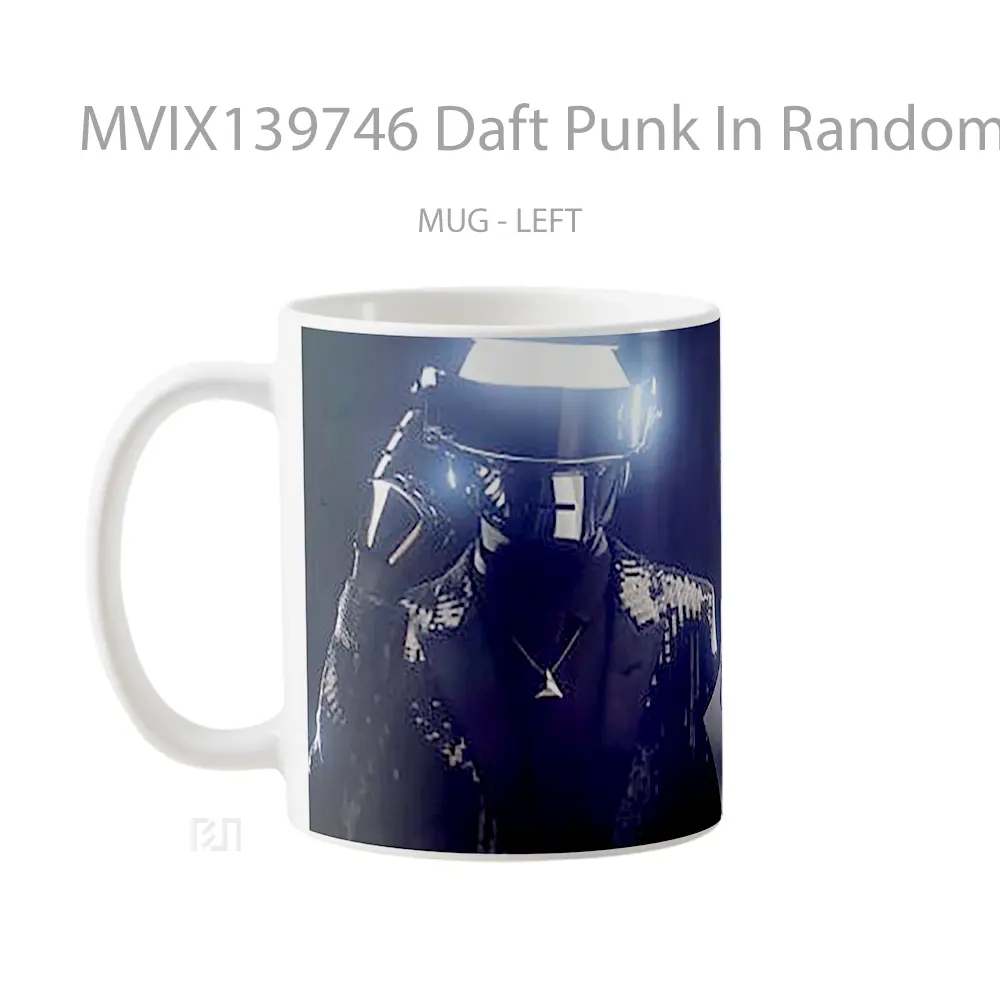Mug Daft Punk In Random Access Memories Gelas Keramik Unik - All-side / Desain