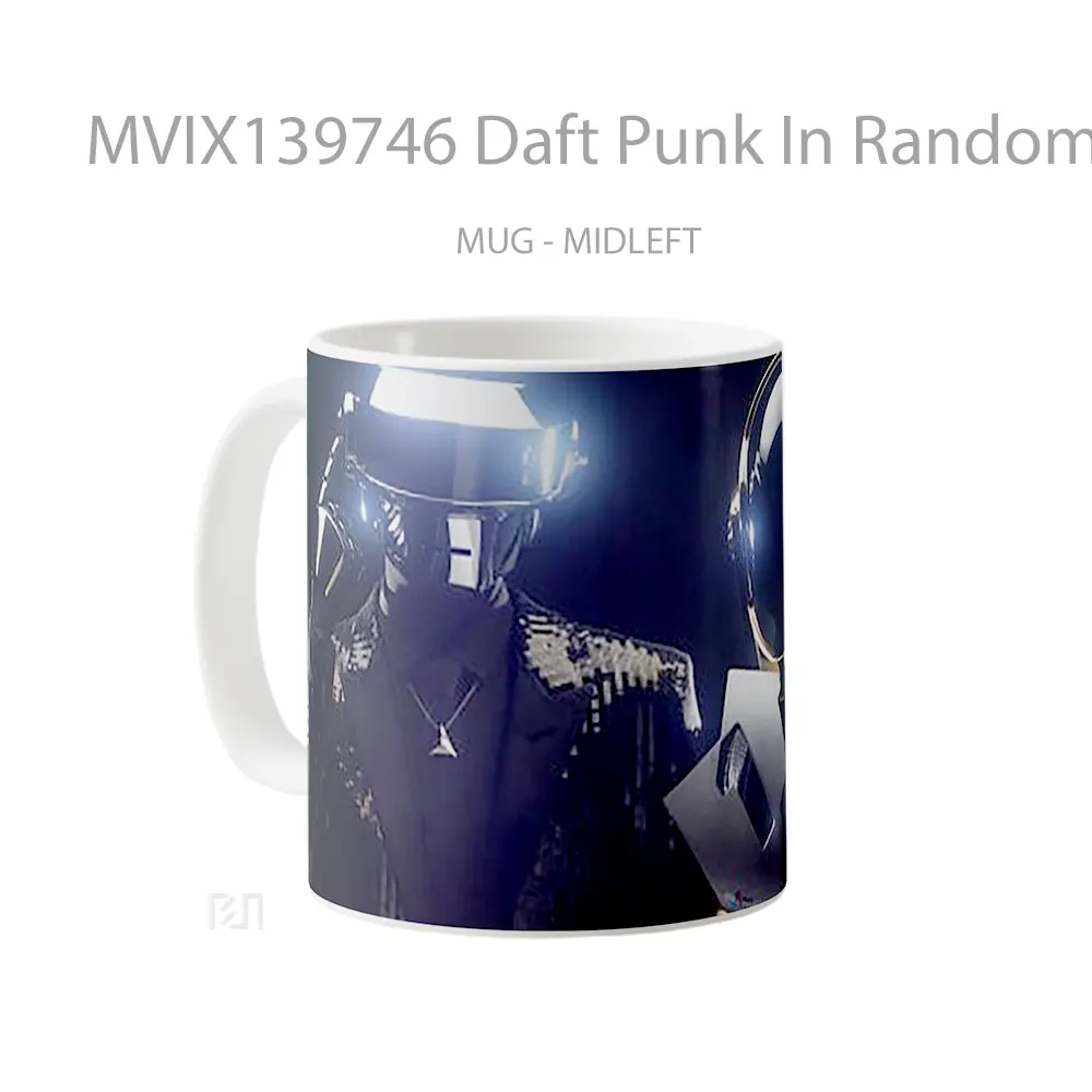 Mug Daft Punk In Random Access Memories Gelas Keramik Unik - All-side / Desain