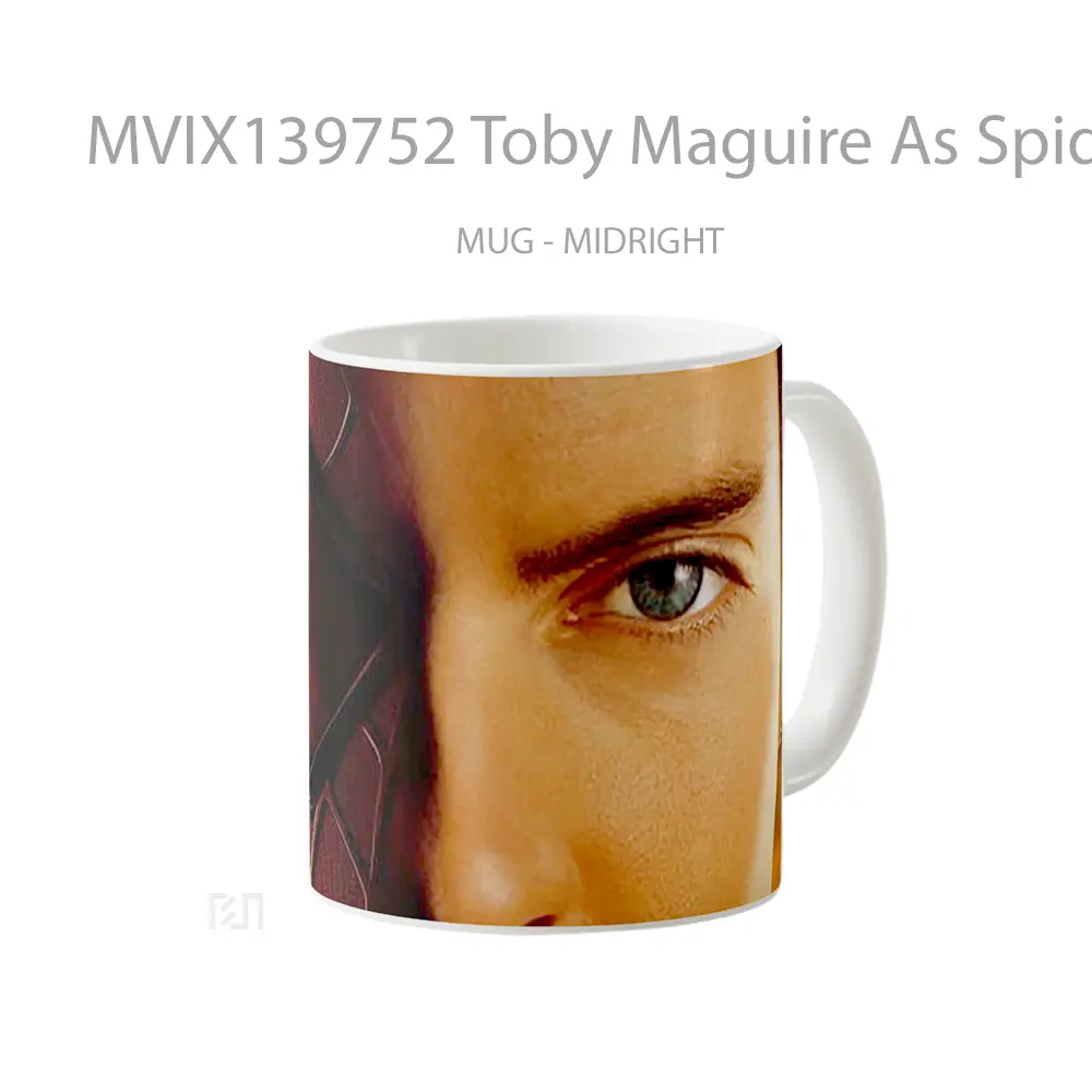 Mug Toby Maguire As Spiderman Gelas Superhero - All-side / Desain