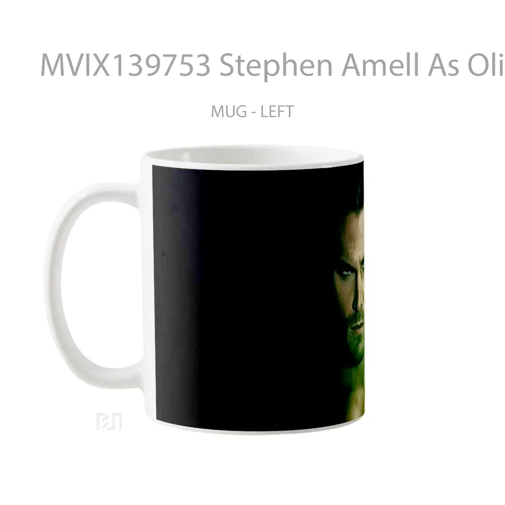 Mug Stephen Amell As Oliver Queen In Arrow Gelas Keramik Unik - All-side / Desain
