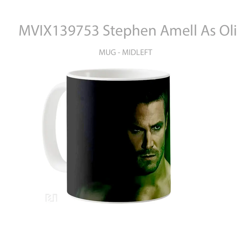 Mug Stephen Amell As Oliver Queen In Arrow Gelas Keramik Unik - All-side / Desain